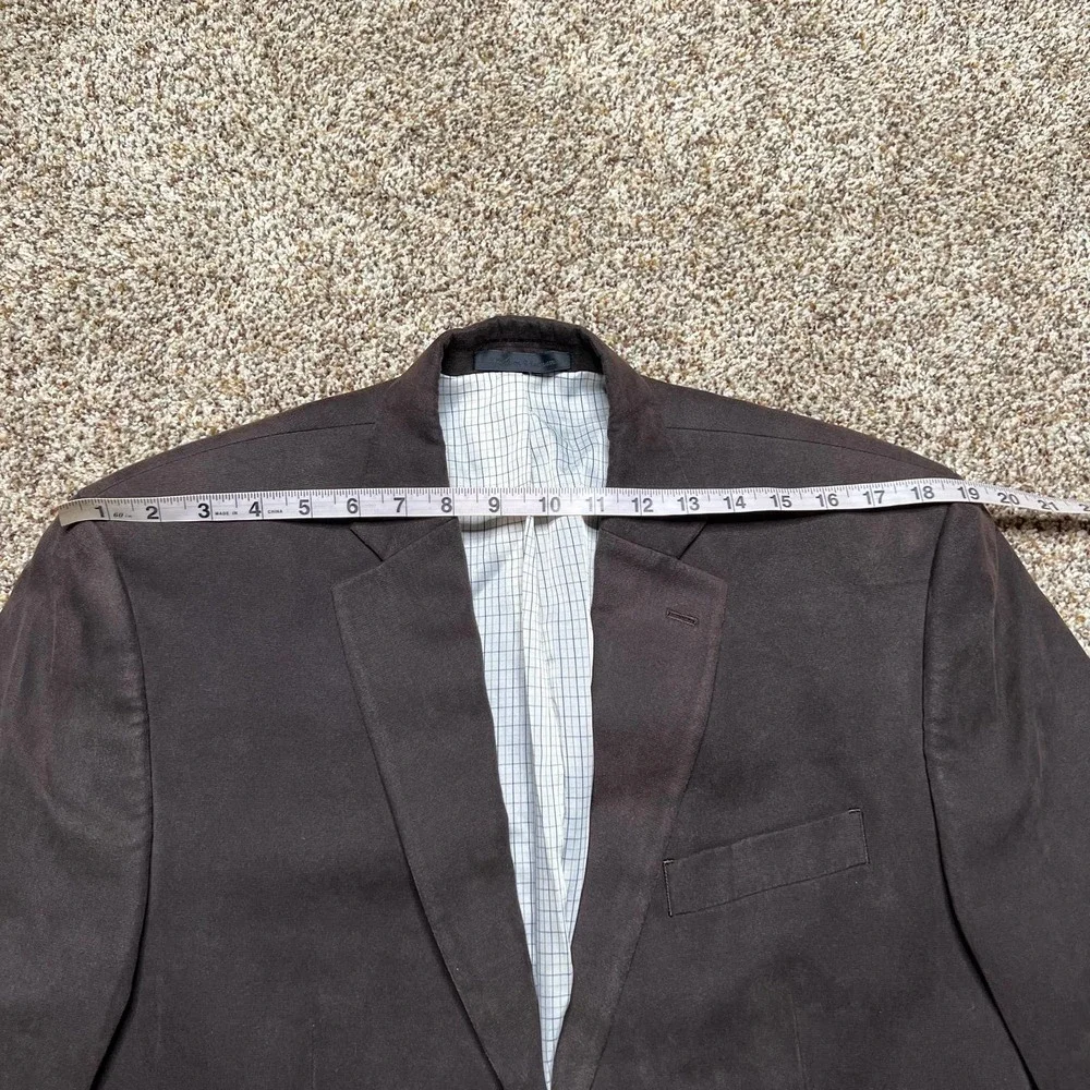 Ralph Lauren 2 Button Front Blazer Corduroy Fully Lined Brown Mens Size 42R